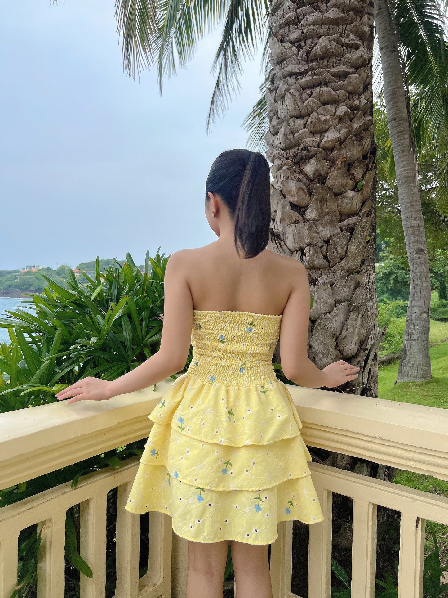 Micah Sundress in Positano