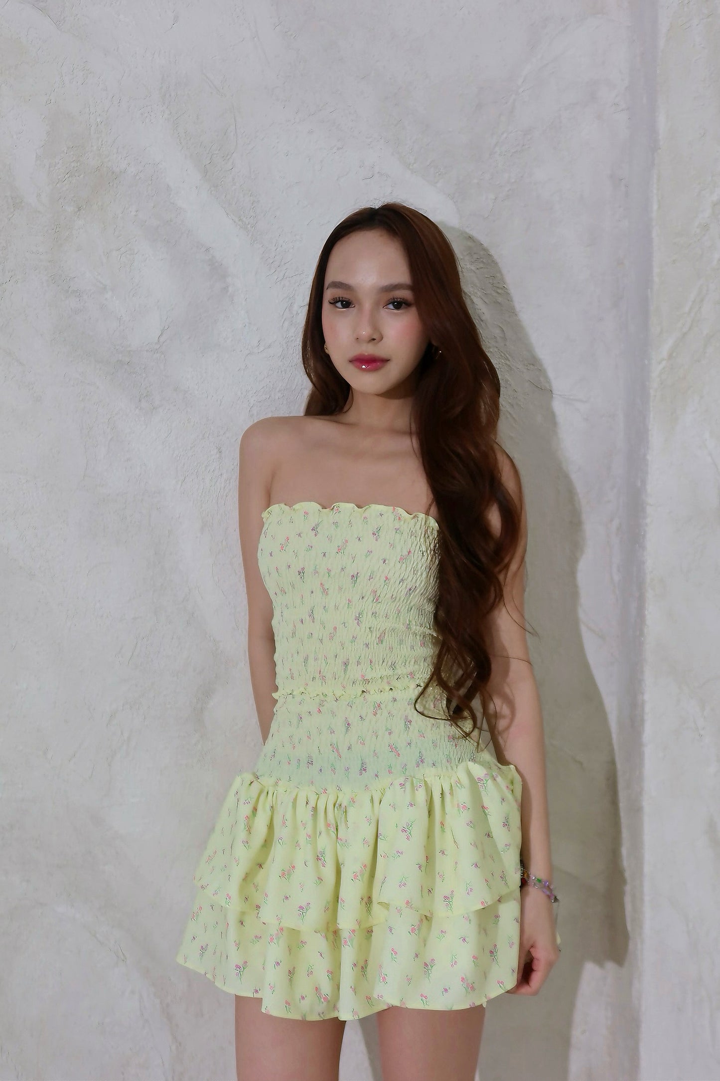 Kaia Set in Bloom in Yellow