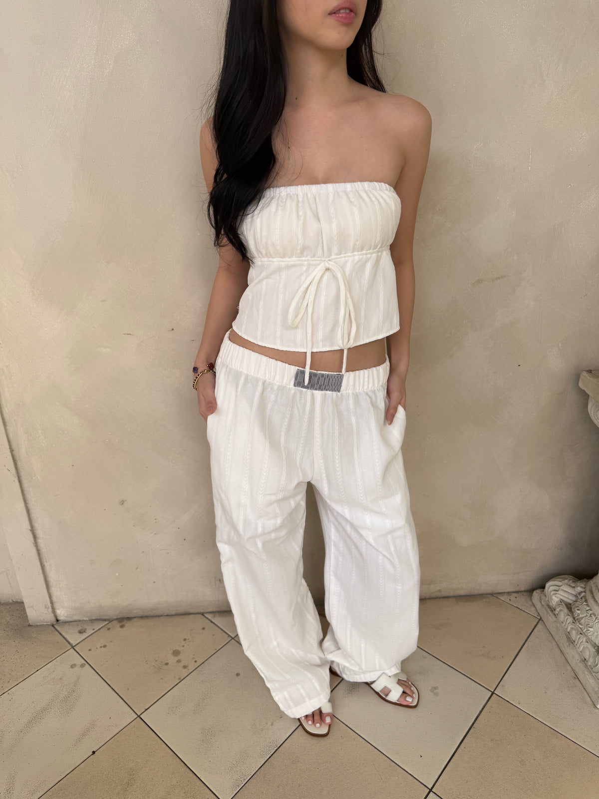 The Lounge Set in Shell White – Isa the Label
