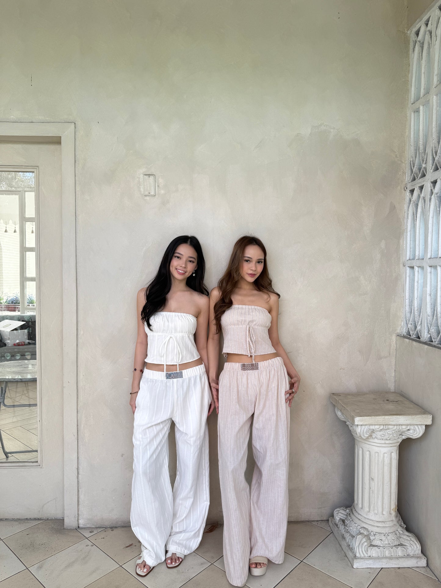 The Lounge Set in Shell White