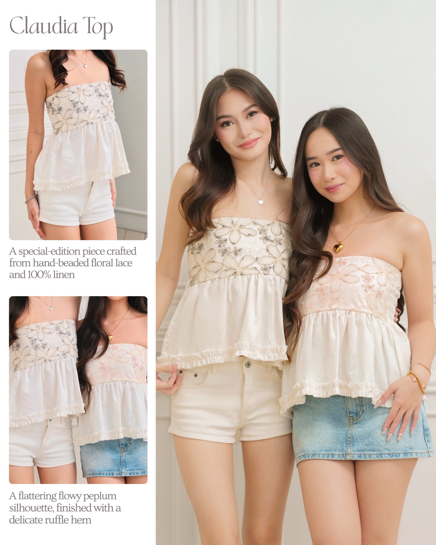 Claudia Beaded Top (Special Edition)