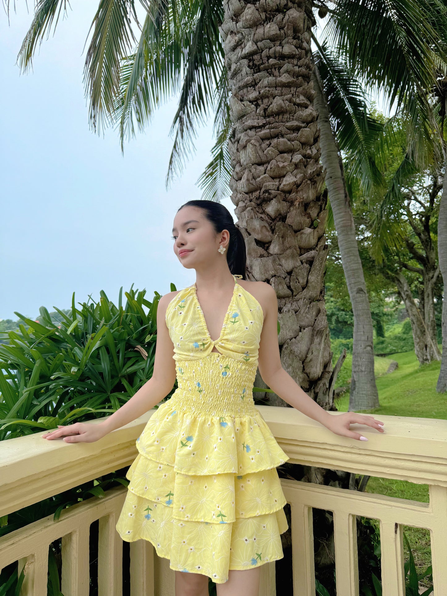 Micah Sundress in Positano